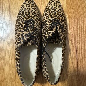 Cole Haan Brown and Black Loafers Classic Flats
